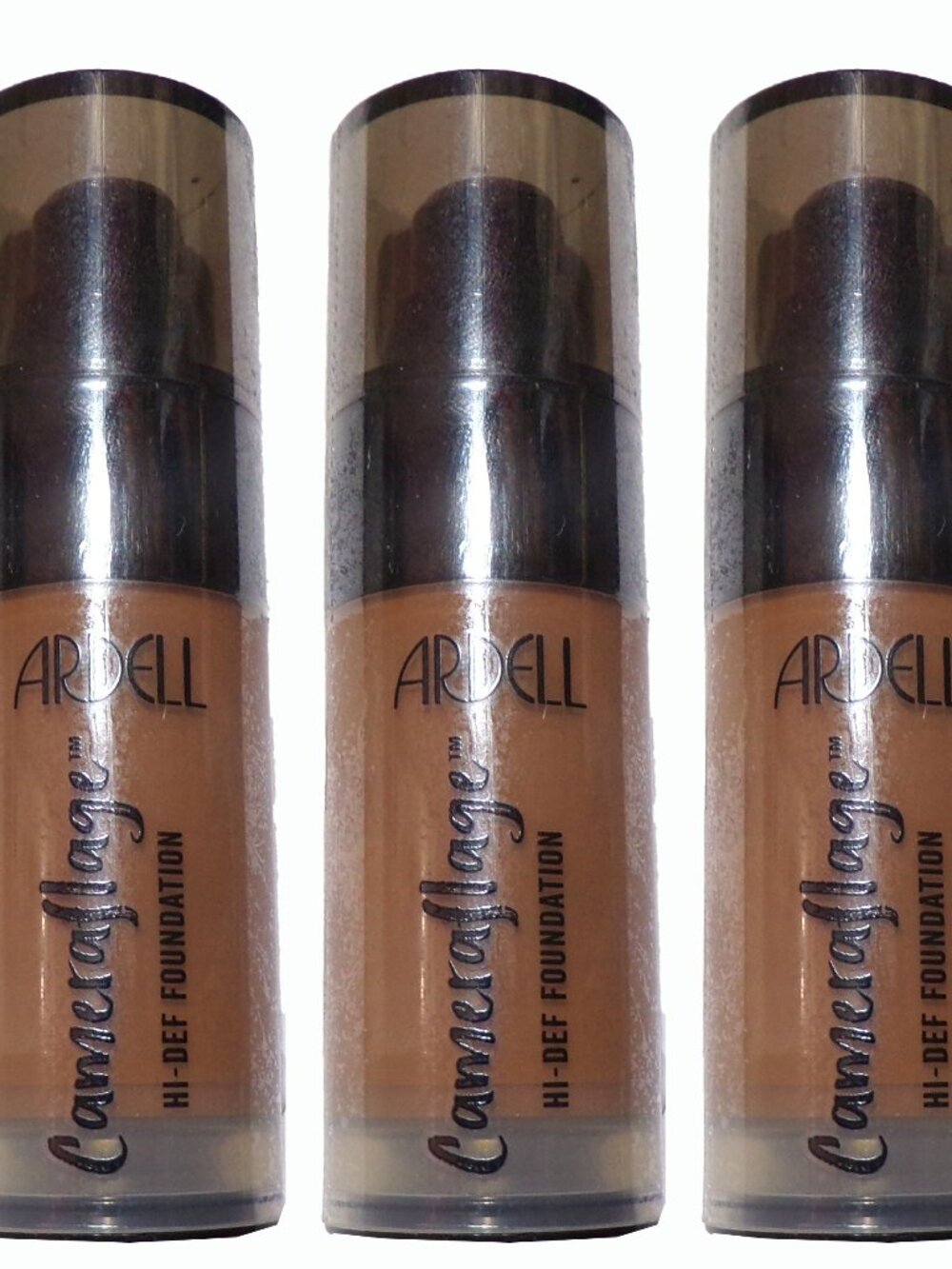 Ardell Beauty Cameraflage Hi-Def Foundation - Dark 11.0 (05328) (Set of 3)